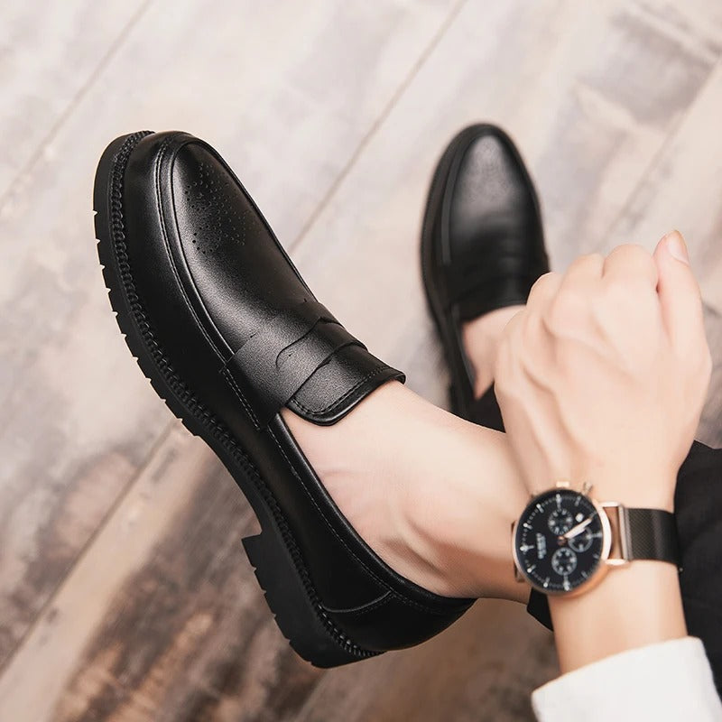 Mocassins britânicos elegantes