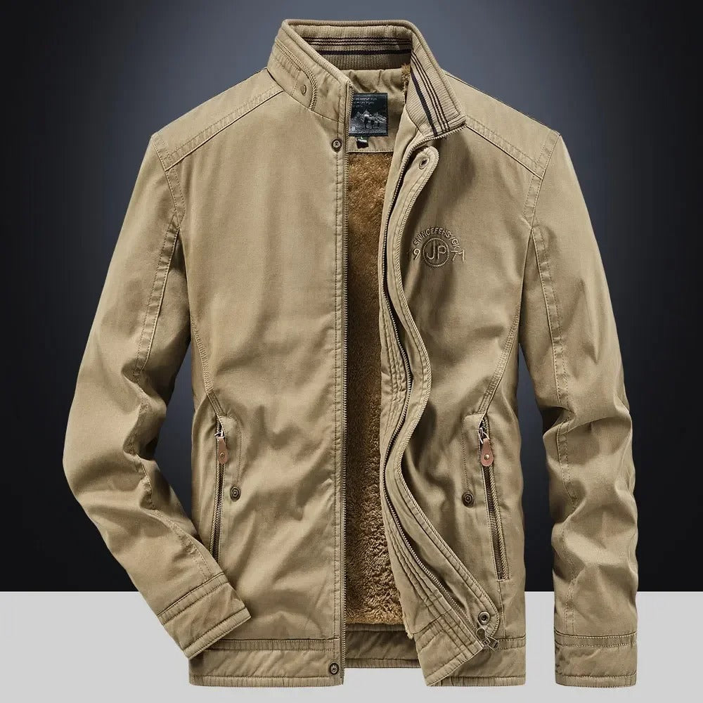 Casaco de bombardeiro elegante Parkas