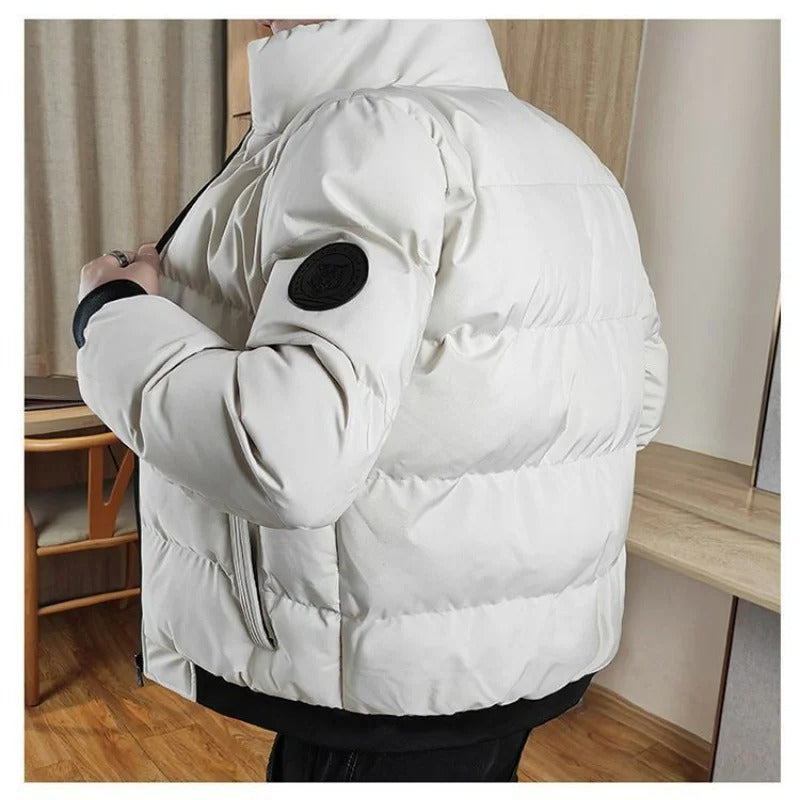 Casaco elegante à prova de vento para homem