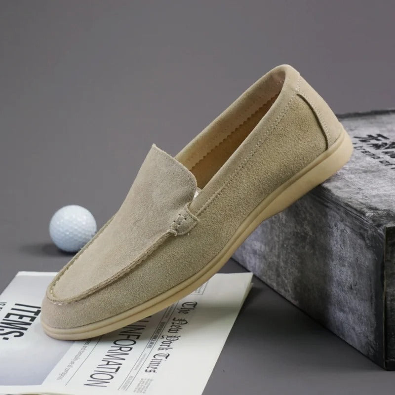 Mocassins de camurça premium