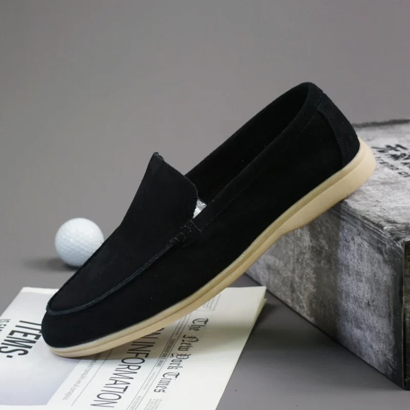 Mocassins de camurça premium