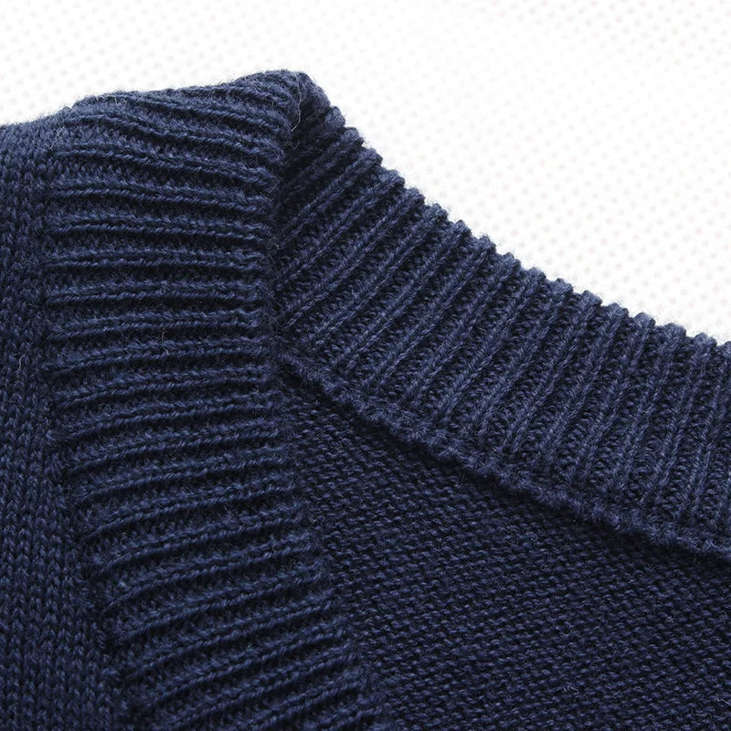 Camisola casual de algodão para homem