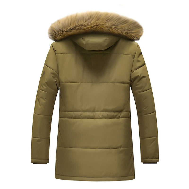 Casaco Parkas elegante