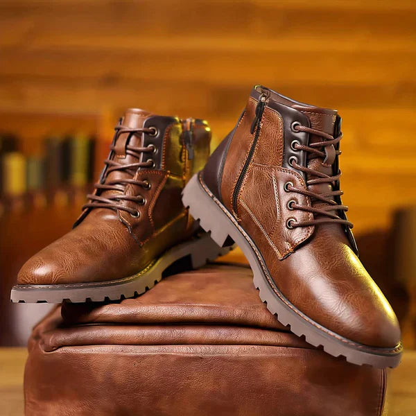 Botas de couro casual Ashford