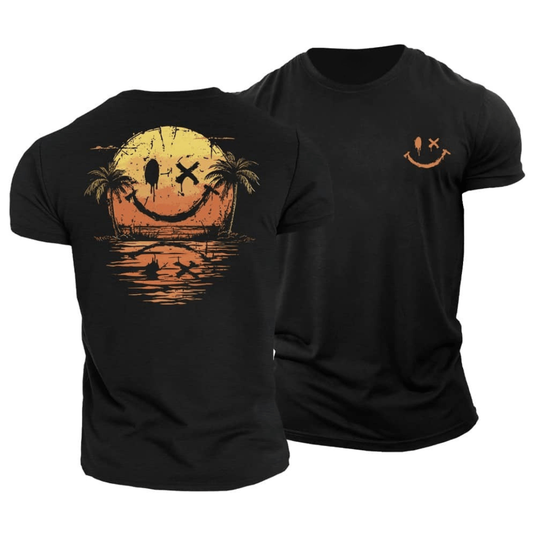 Camisa de verão Smiley