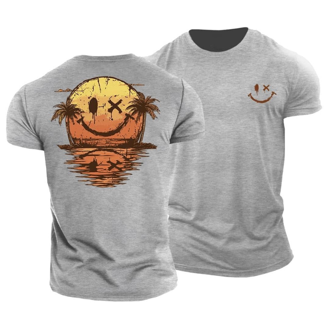 Camisa de verão Smiley