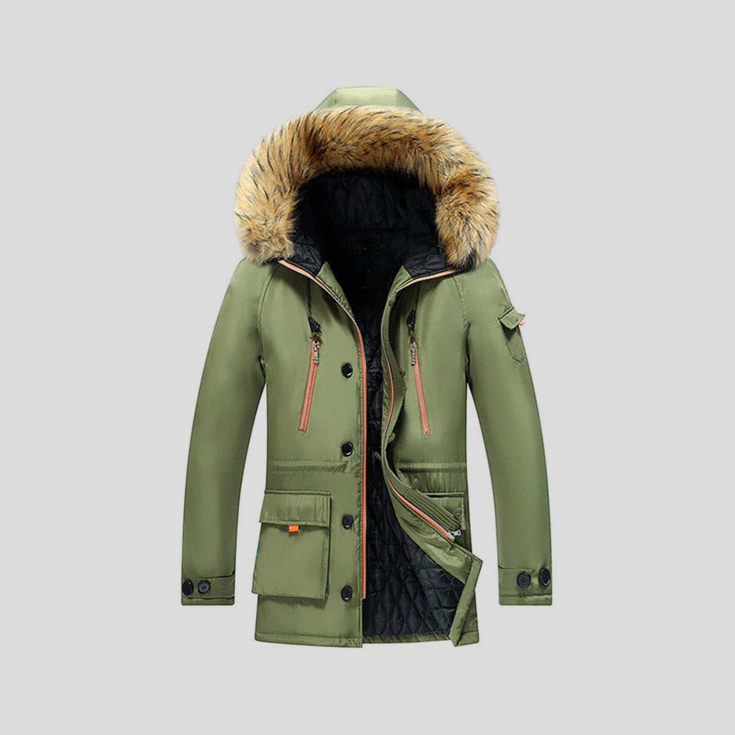 Casaco parka elegante