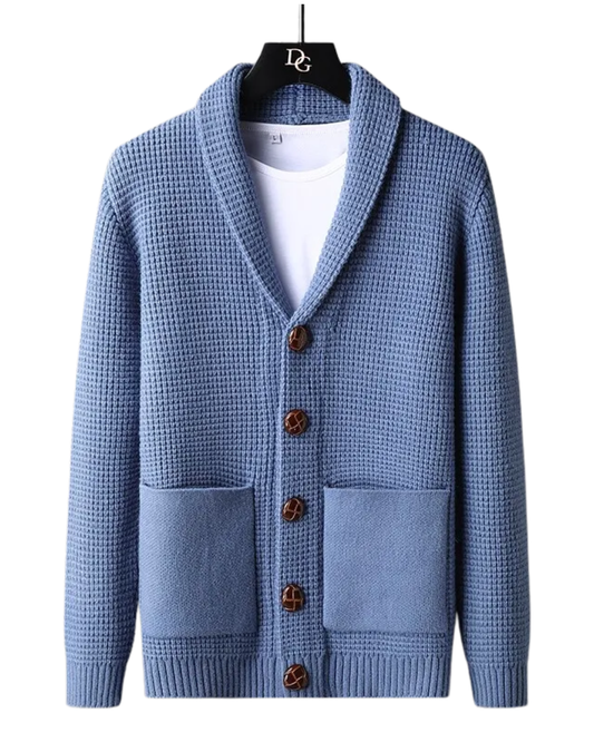 Casaco de malha elegante