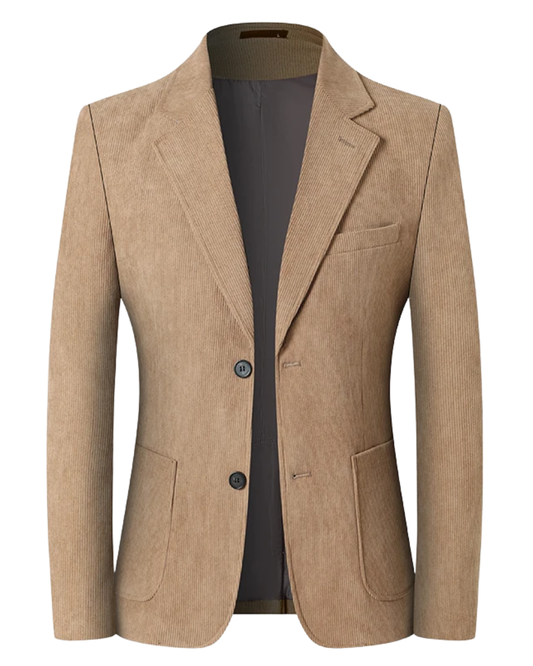 Blazer de bombazina elegante