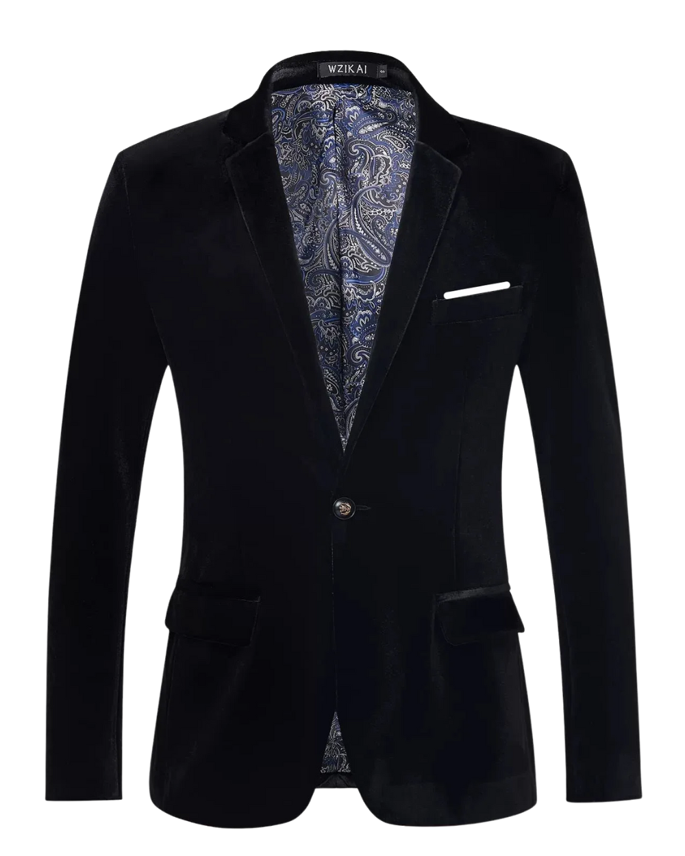 Blazer de veludo elegante