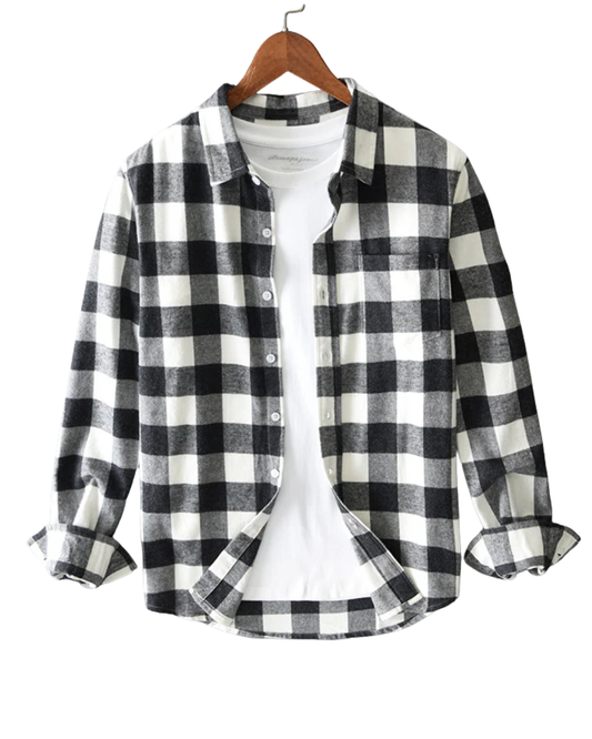 Camisa xadrez elegante