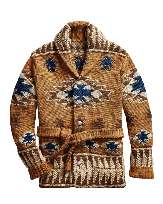 Casaco de jacquard elegante