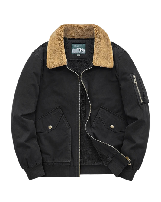 Casaco acolchoado de algodão elegante