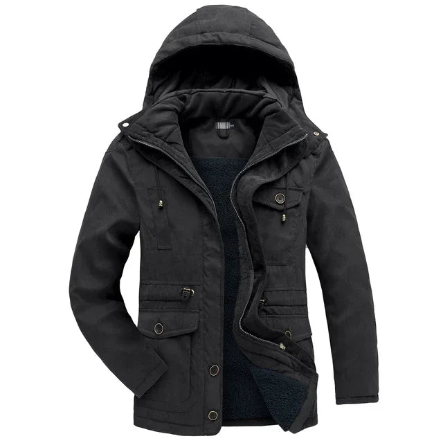 Casaco casual de inverno