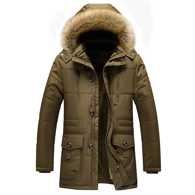 Casaco Parkas elegante