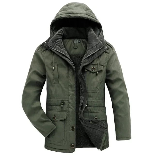 Casaco casual de inverno