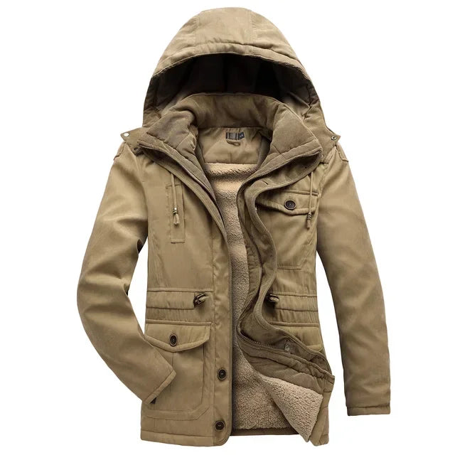 Casaco casual de inverno