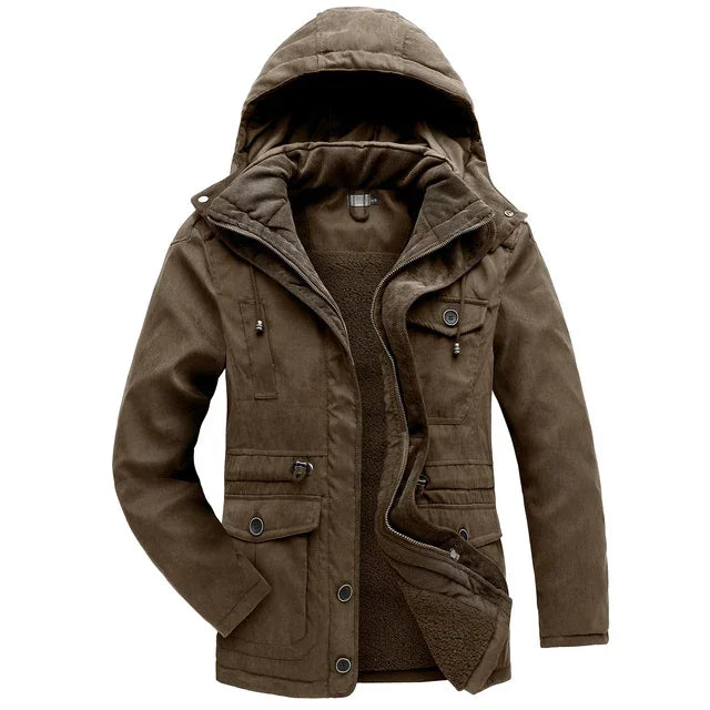 Casaco casual de inverno