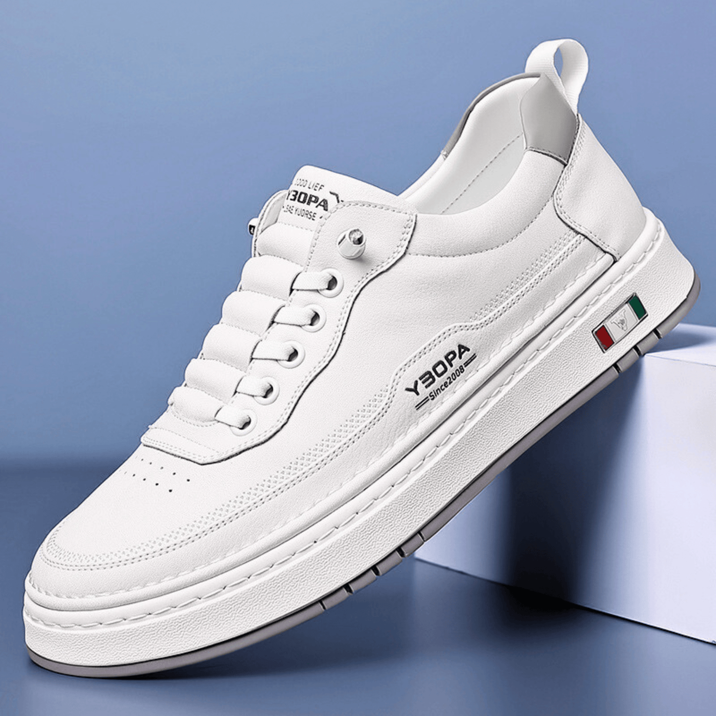 Sapatos de couro italiano